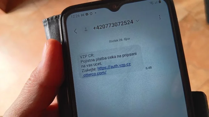 Falešná SMS