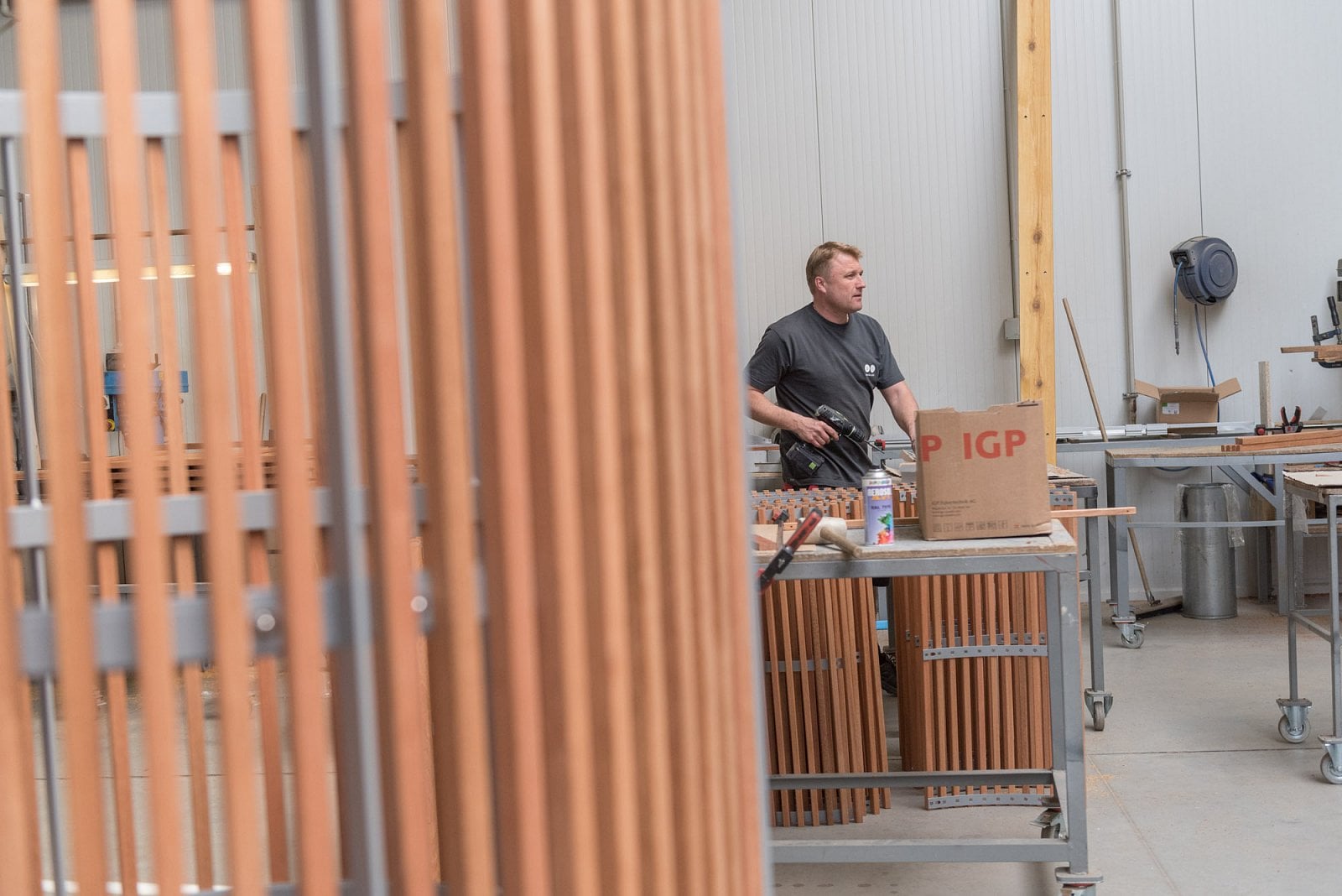 Pohled do výroby ve firmě mmcité