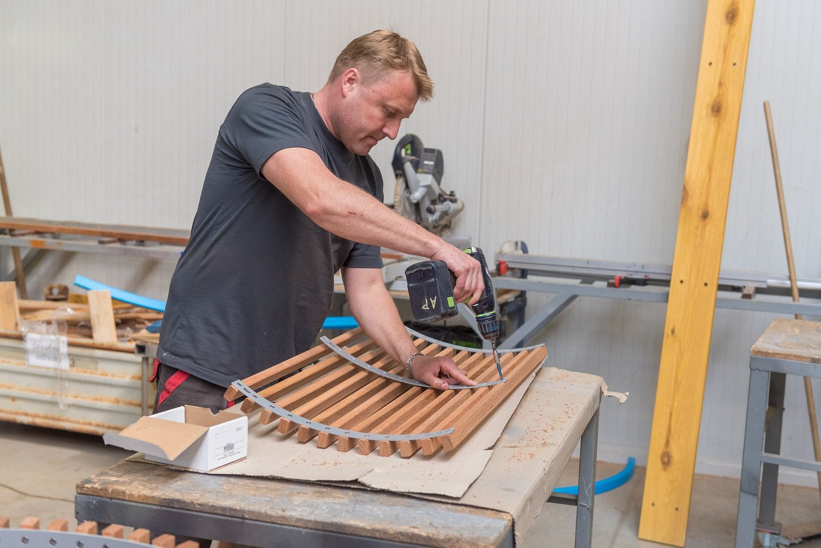 Pohled do výroby ve firmě mmcité