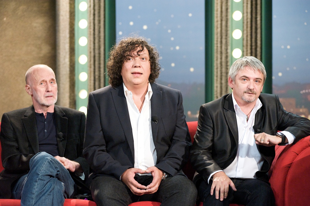 Jan Kraus oslavil ve své Show narozeniny, popřála mu Partička