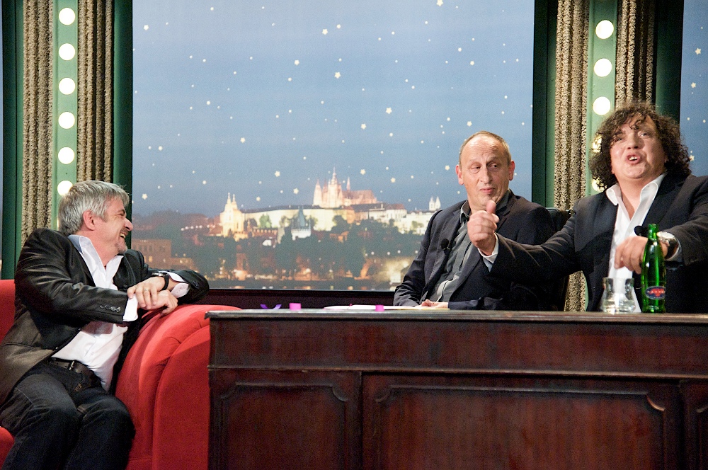 Jan Kraus oslavil ve své Show narozeniny, popřála mu Partička