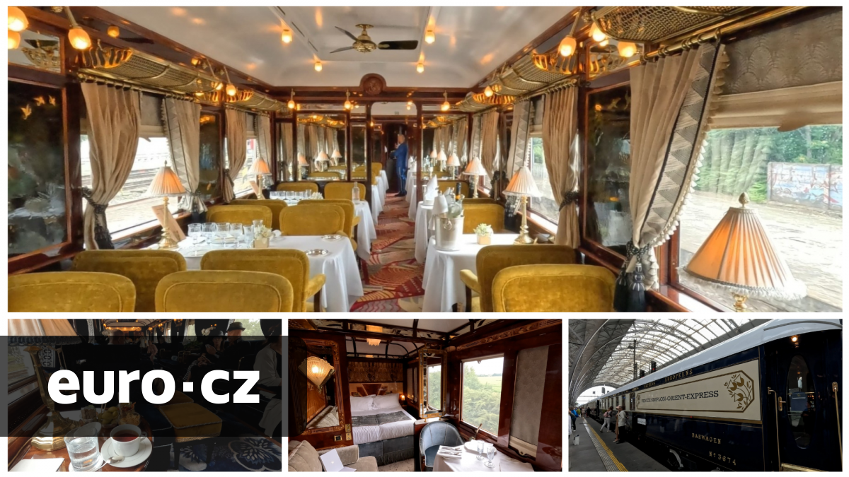 Byli tu Bezos, Travolta i Beyoncé. Svezli jsme se na palubě Venice Simplon-Orient-Expressu, tuhle jízdu by měl mít na seznamu každý milionář