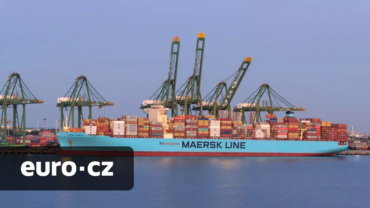 Přepravní gigant Maersk investuje do dekarbonizace. Firma představila novou loď, kterou může pohánět i metanol