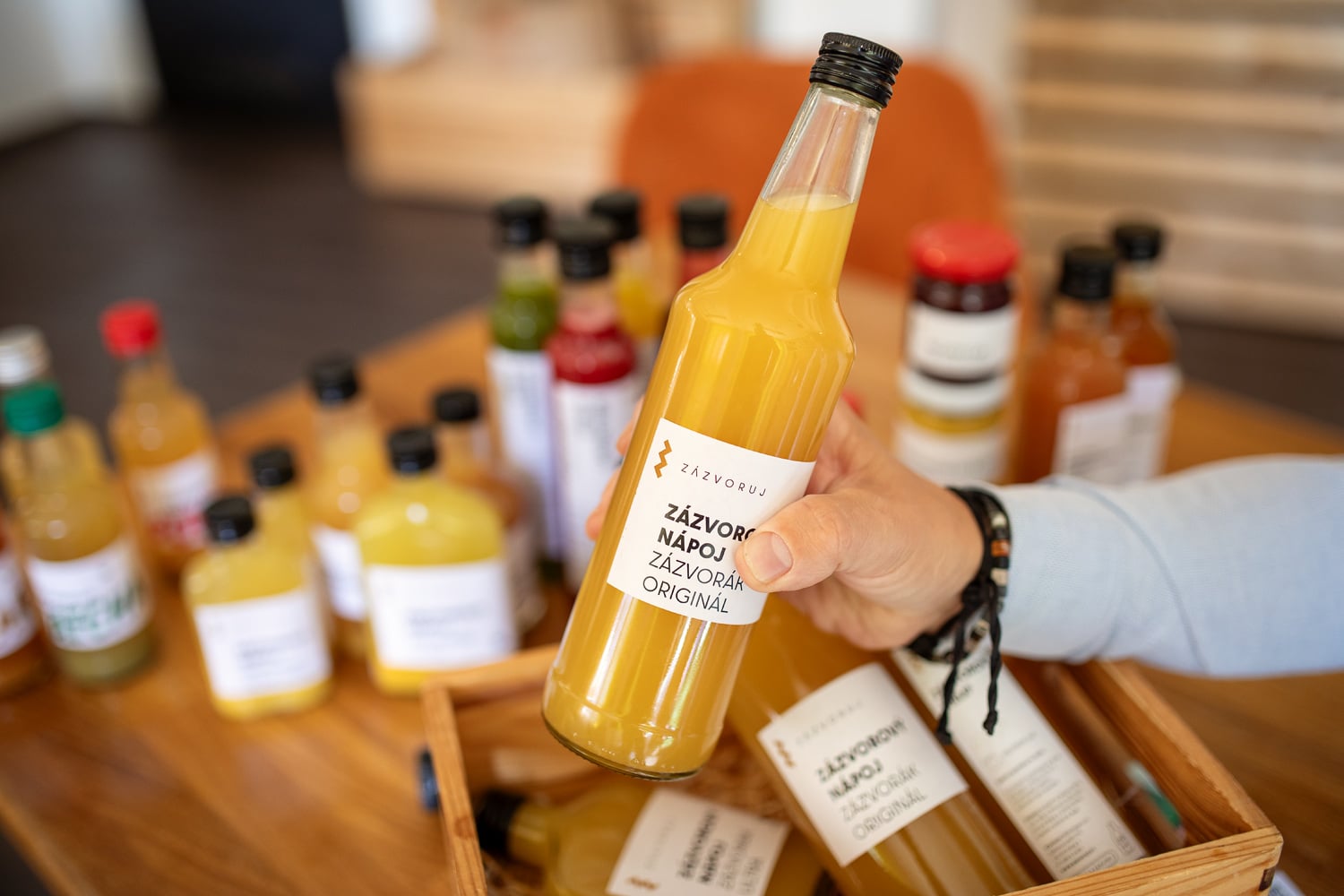 Zázvorový nápoj Zázvorák original a další produkty od Zázvoruj