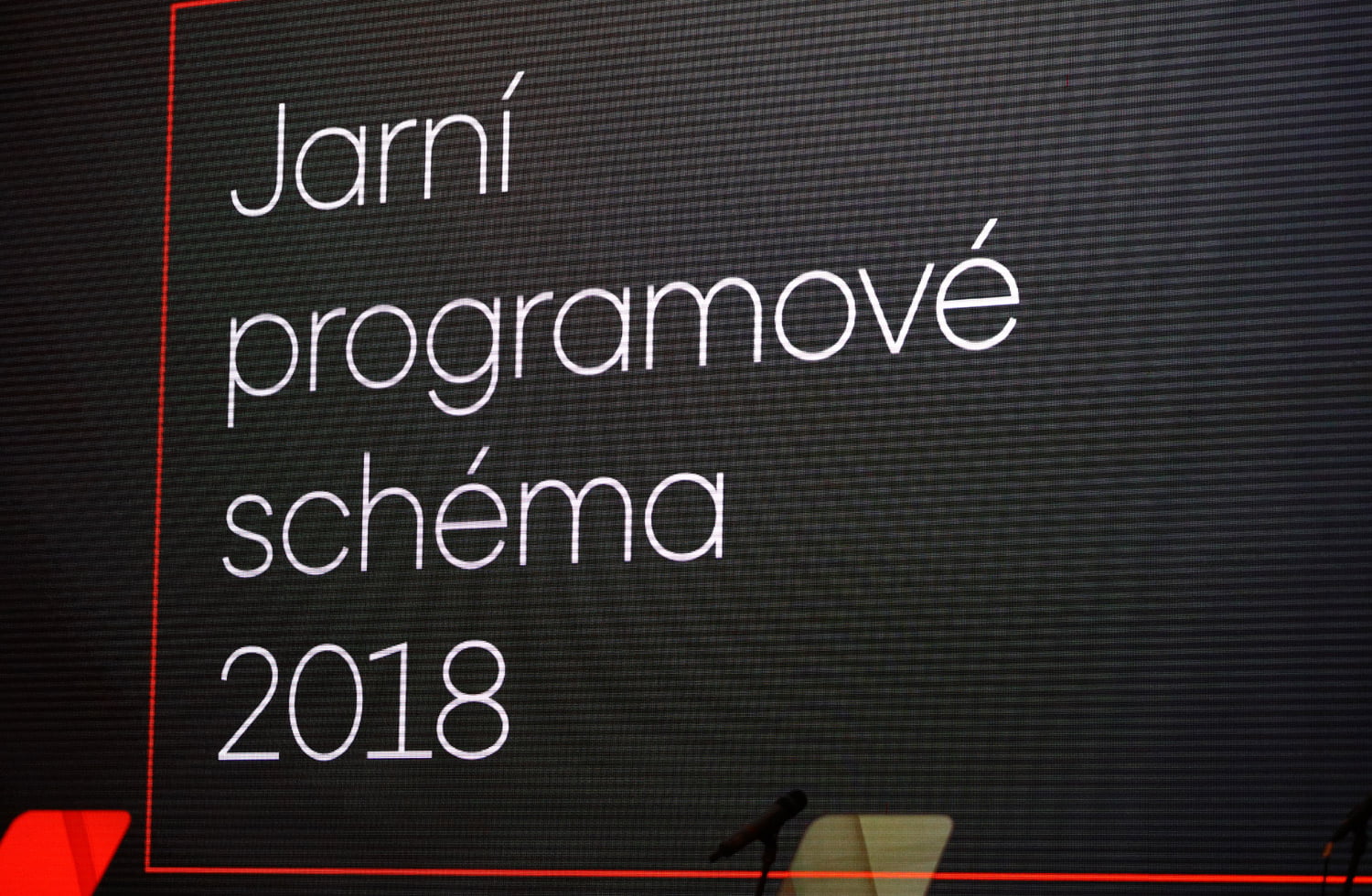 Jarní tisková konference TV Nova, 2018