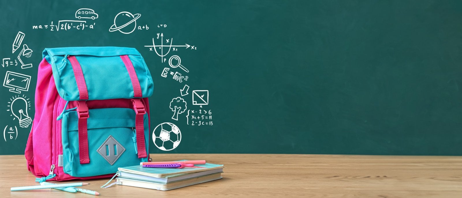 Back to school, škola, batoh