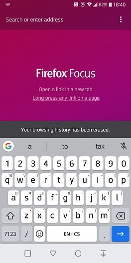 Firefox Focus 8