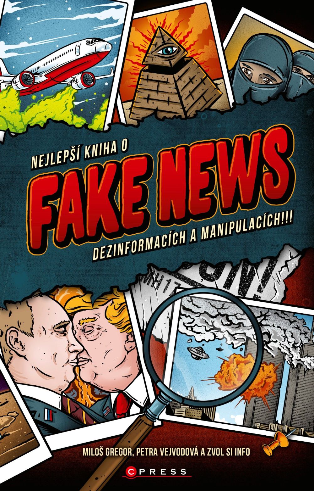 Obálka knihy Nejlepší kniha o fake news