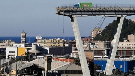 Náhledový obrázek - Provozovatel zříceného janovského mostu věděl o riziku už v roce 2014, píší italská média