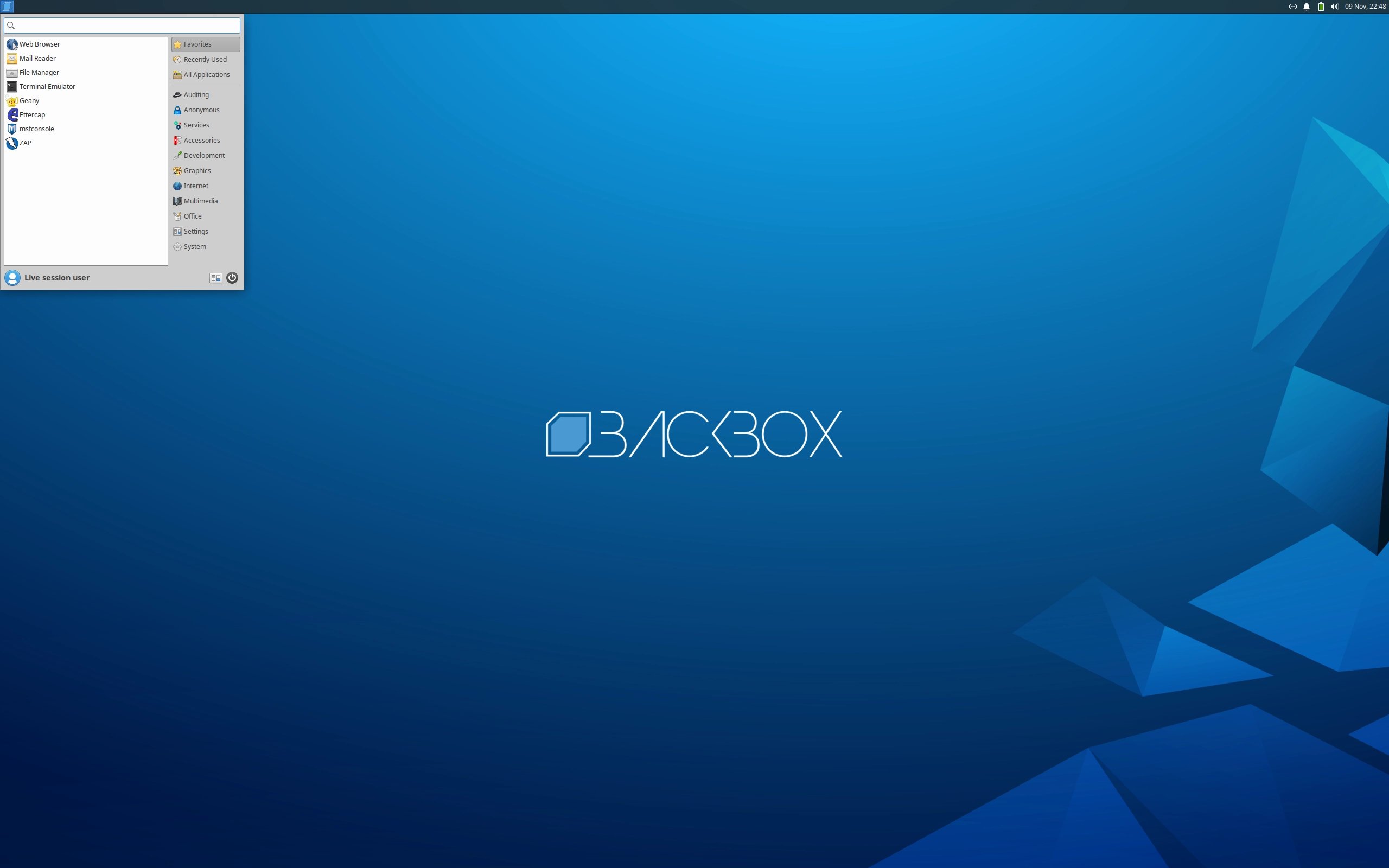 BackBox Linux 8.1