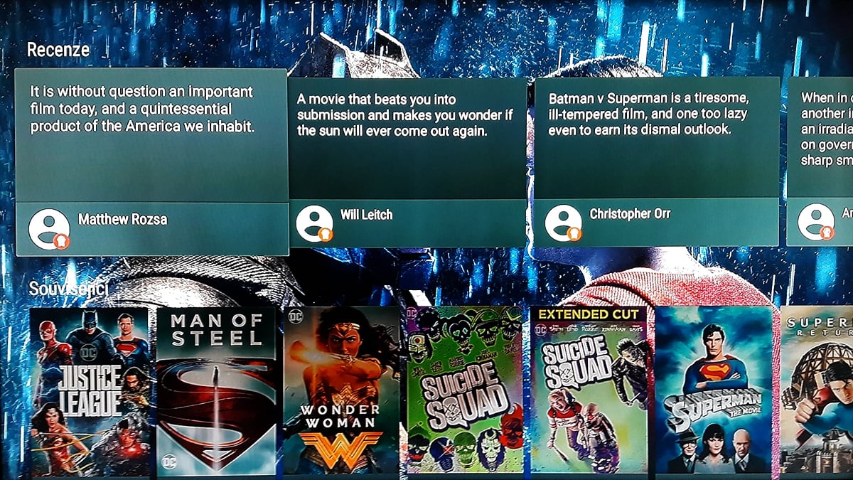 SledováníTV - Karty filmů - ukázky