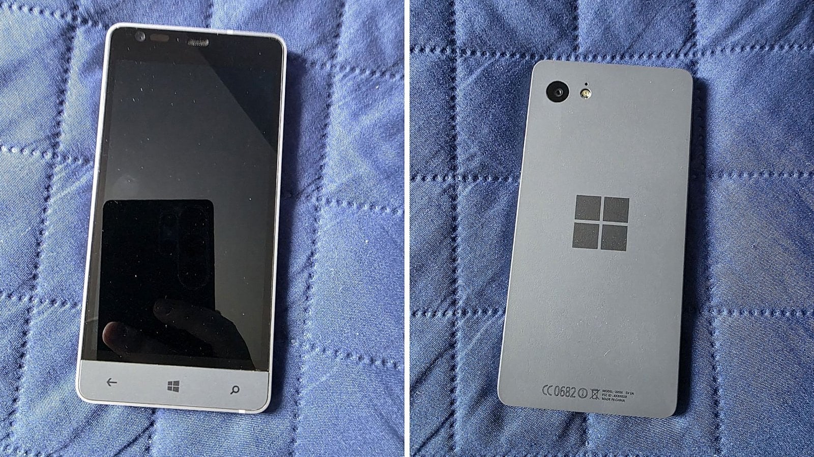 Prototyp telefonu Surface Phone, který Microsoft vyvíjel pod kódovým označením Raven.