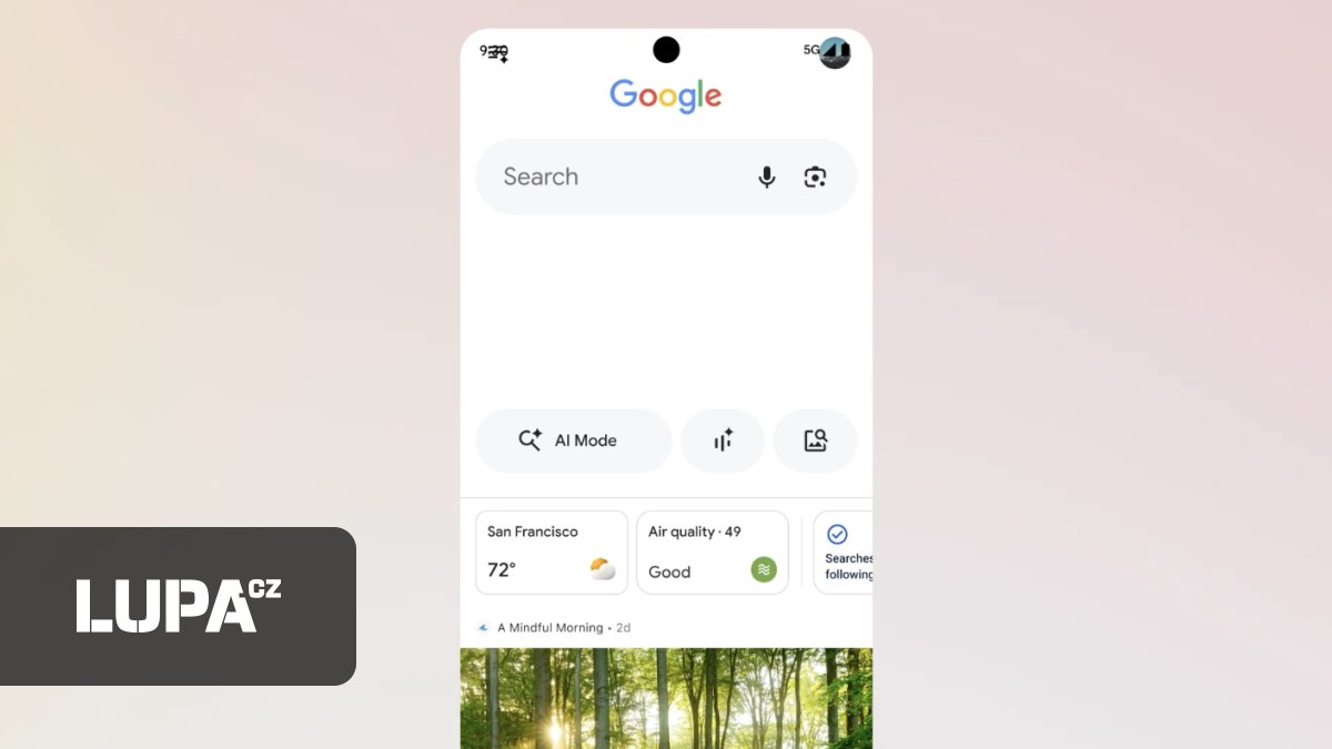 Google v Česku spustil konverzační mobilní vyhledávání Live