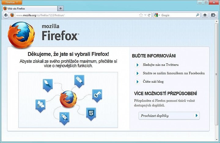 Firefox 12