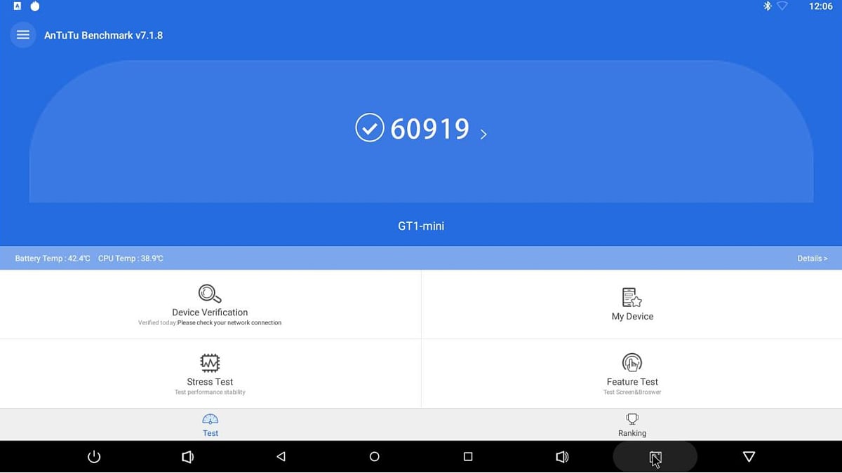 Beelink GT1 mini - benchmarky