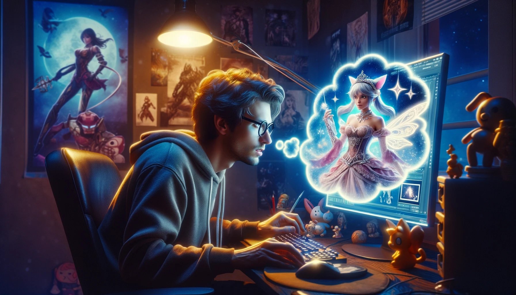 Generativní AI, umělá inteligence, generování obrázků, ilustrace, neuronové sítě, Stable Diffusion, Dall-E