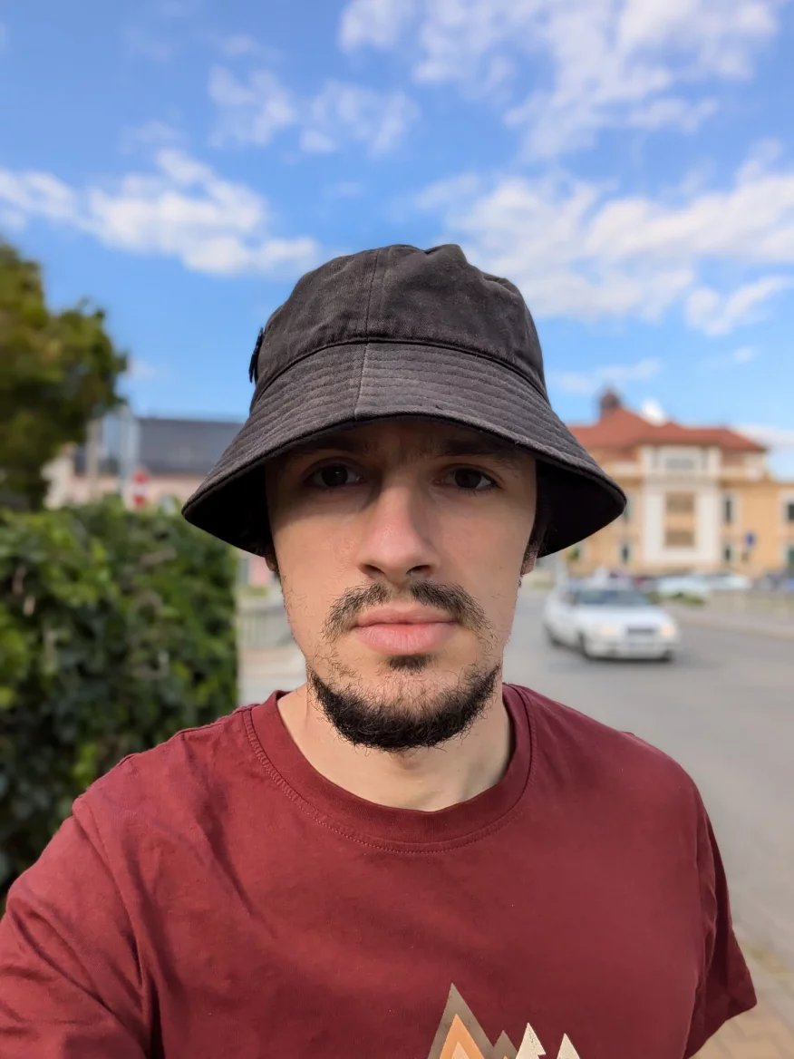 Selfie s portrétním režimem