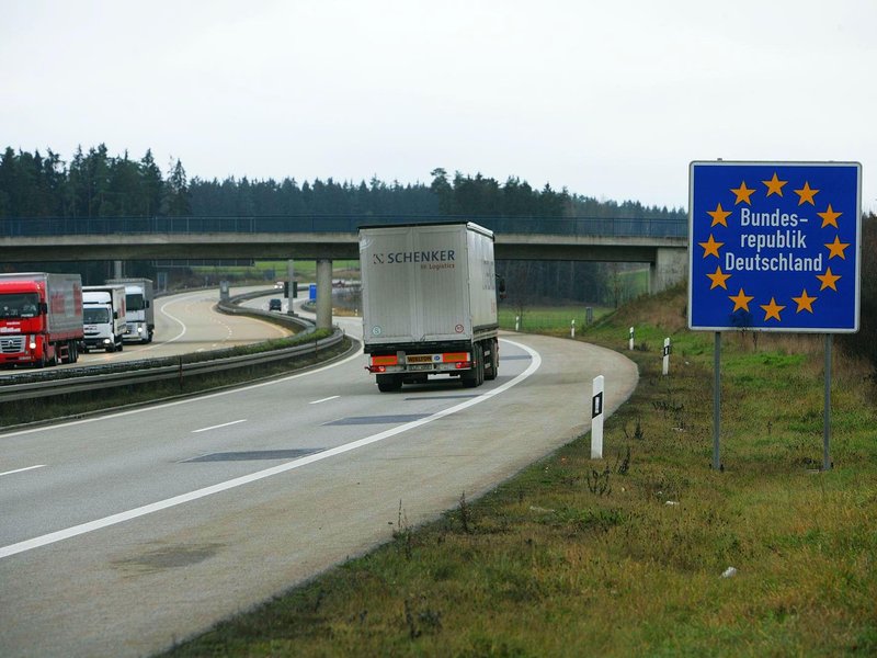  Hranice mezi ČR a Německem u Rozvadova 