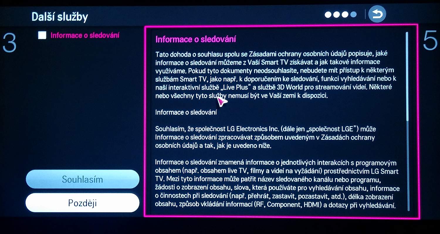 LG 55UB820V - galerie Instalace
