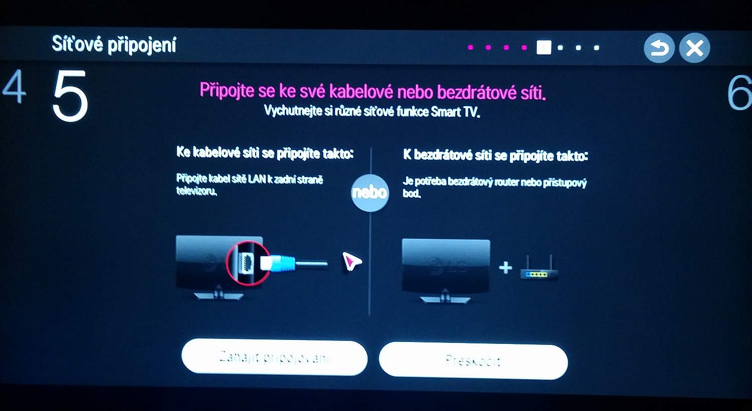 LG 55UB820V - galerie Instalace