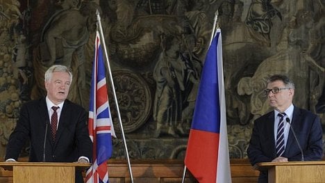 Náhledový obrázek - Práva Čechů a dobré vztahy s Británií. Zaorálek zopakoval Davisovi priority