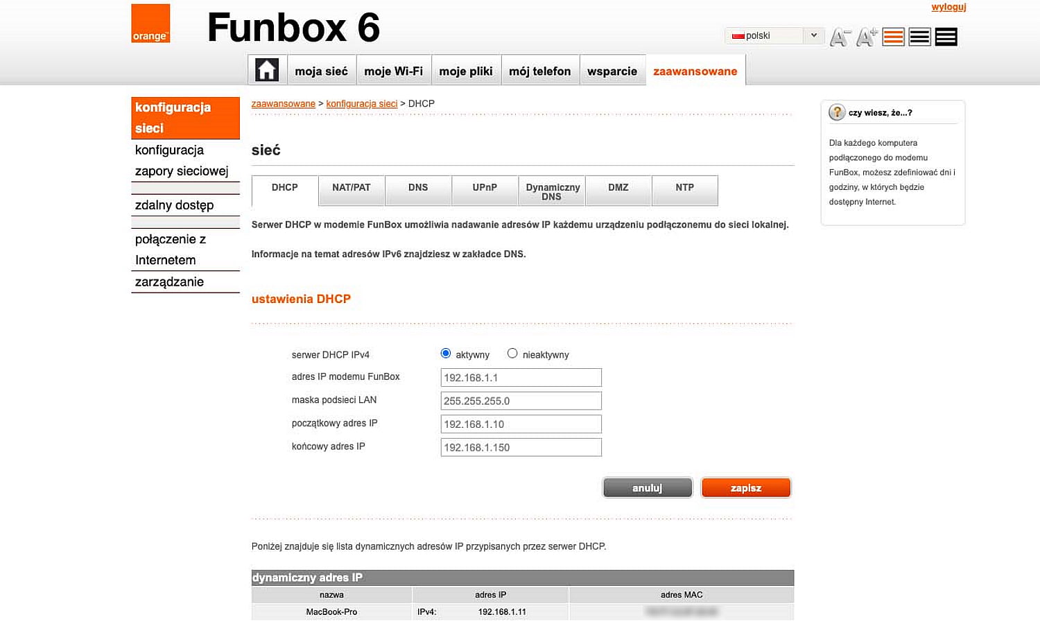 Orange Polsko: Funbox 6