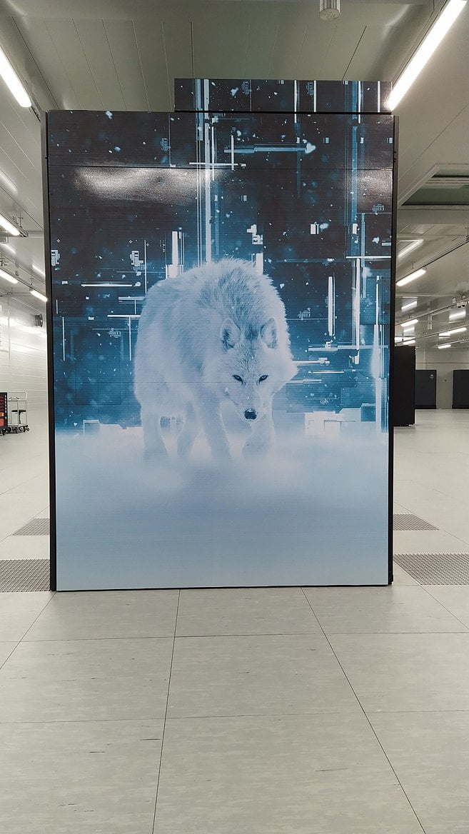 Superpočítač LUMI ve finském Kajaani