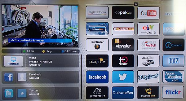 Gogen a Hyundai - widgety