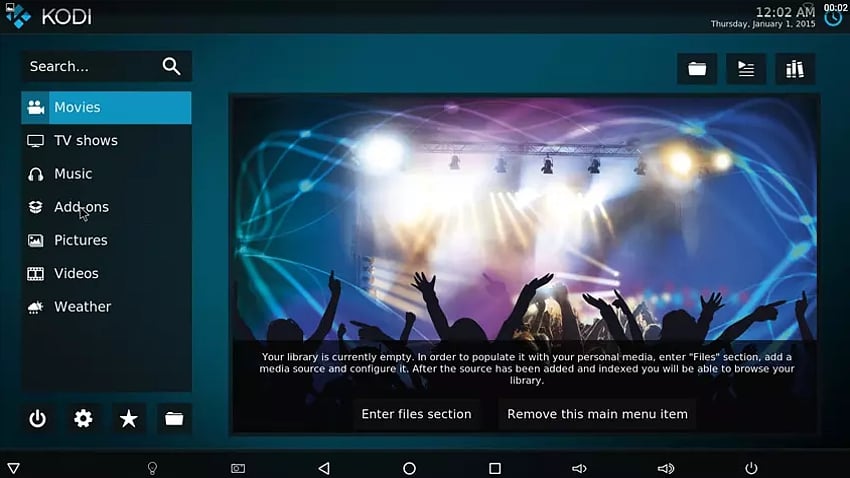 Uživatelské prostředí – Zen Box M3