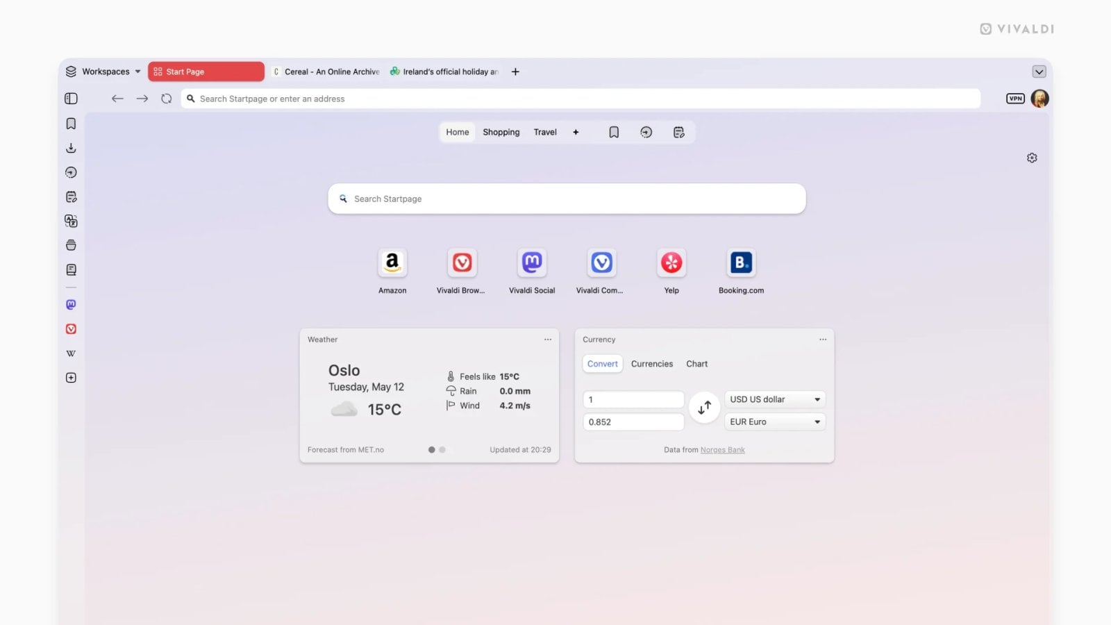 Vivaldi 8.0