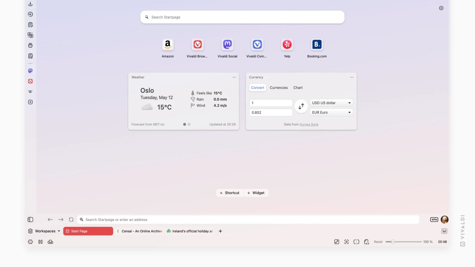 Vivaldi 8.0