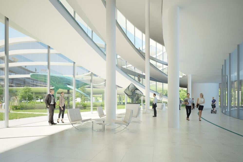 Chystané sídlo ESETu v Bratislavě