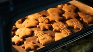 Pečení cukroví v troubě