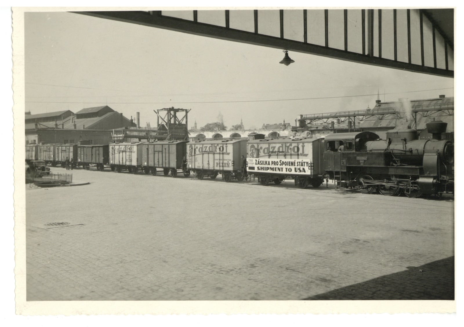 Historické fotografie Prazdroje