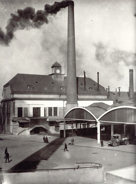 Historické fotografie Prazdroje