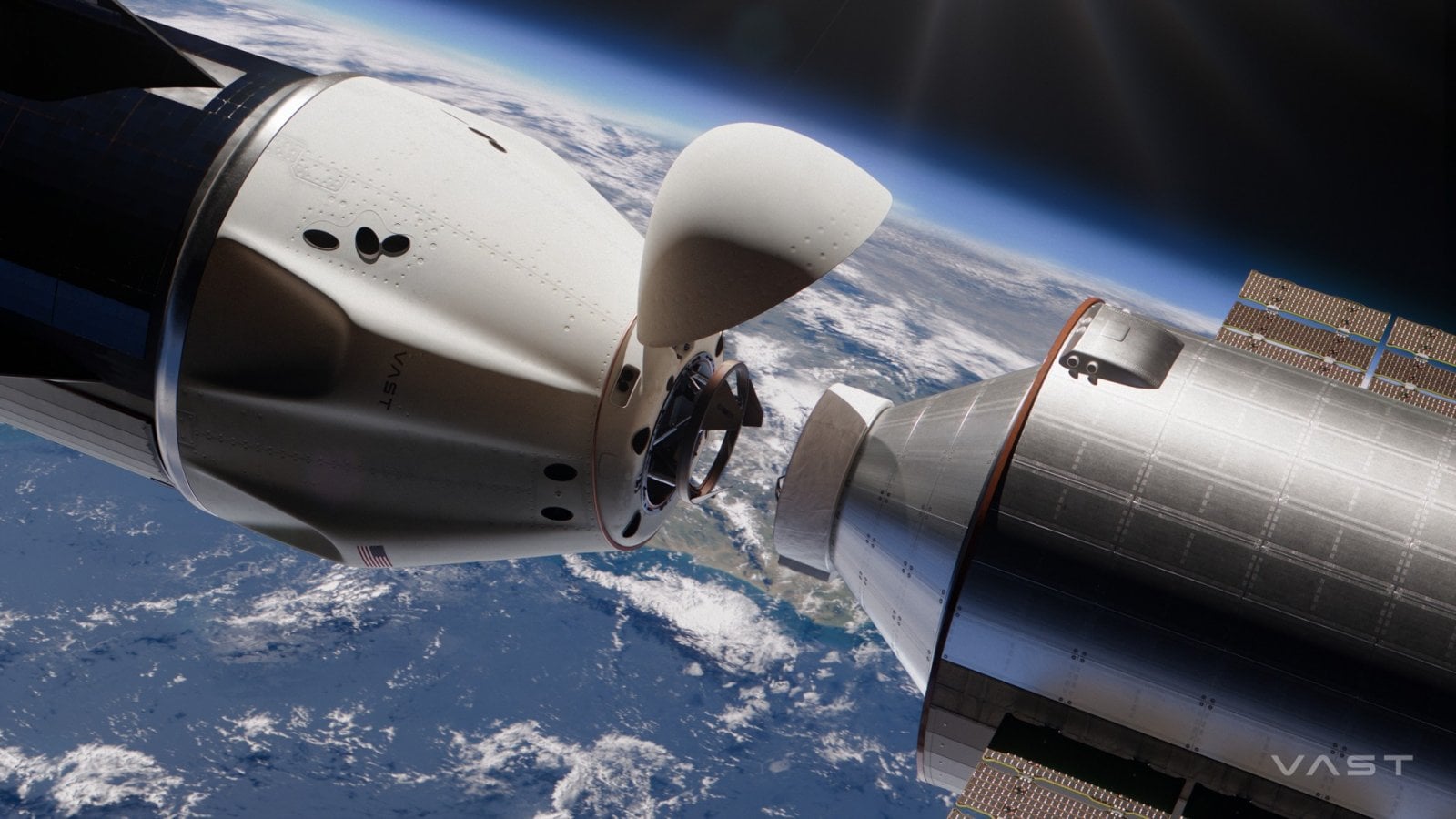 Modul firmy Vast pro život na oběžné dráze