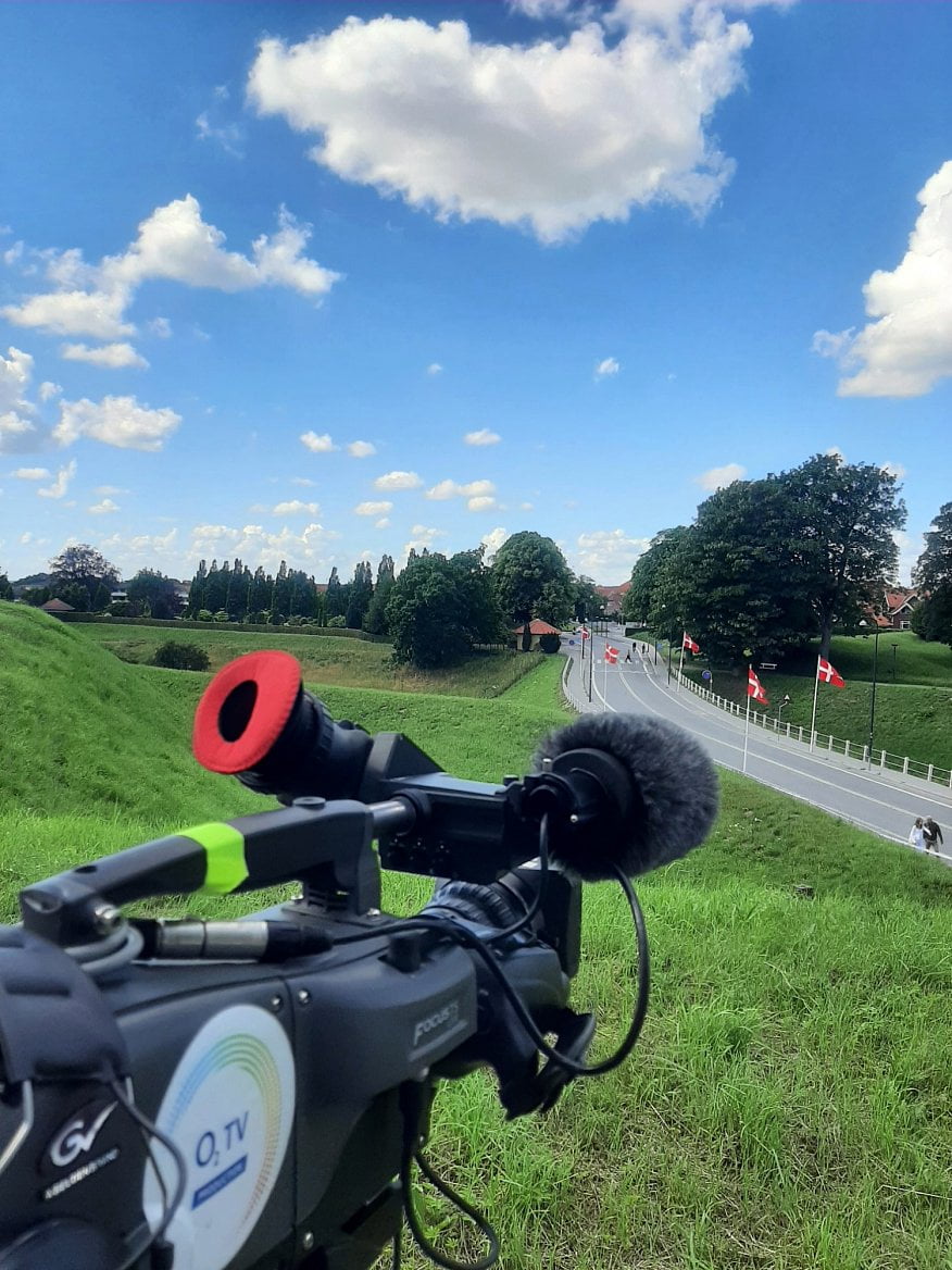 Snímání orientačního běhu v Dánsku