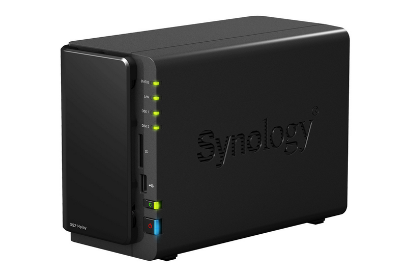 Výkonné síťové úložiště Synology DS214 Play orientované na multimediální využití v domácnosti.