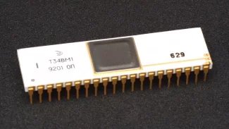 T34BM1, sovětský nelicencovaný klon procesoru Zilog Z80