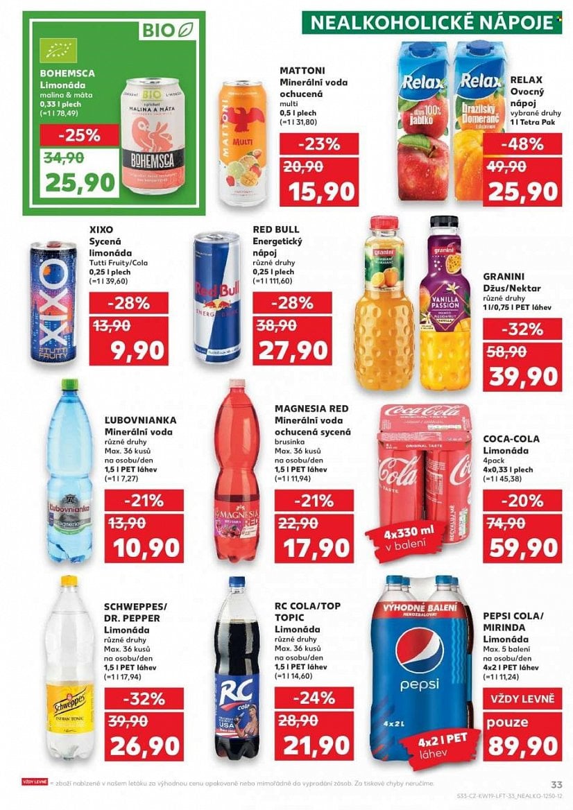 Akční nabídky on-line prodejců potravin a supermarketů