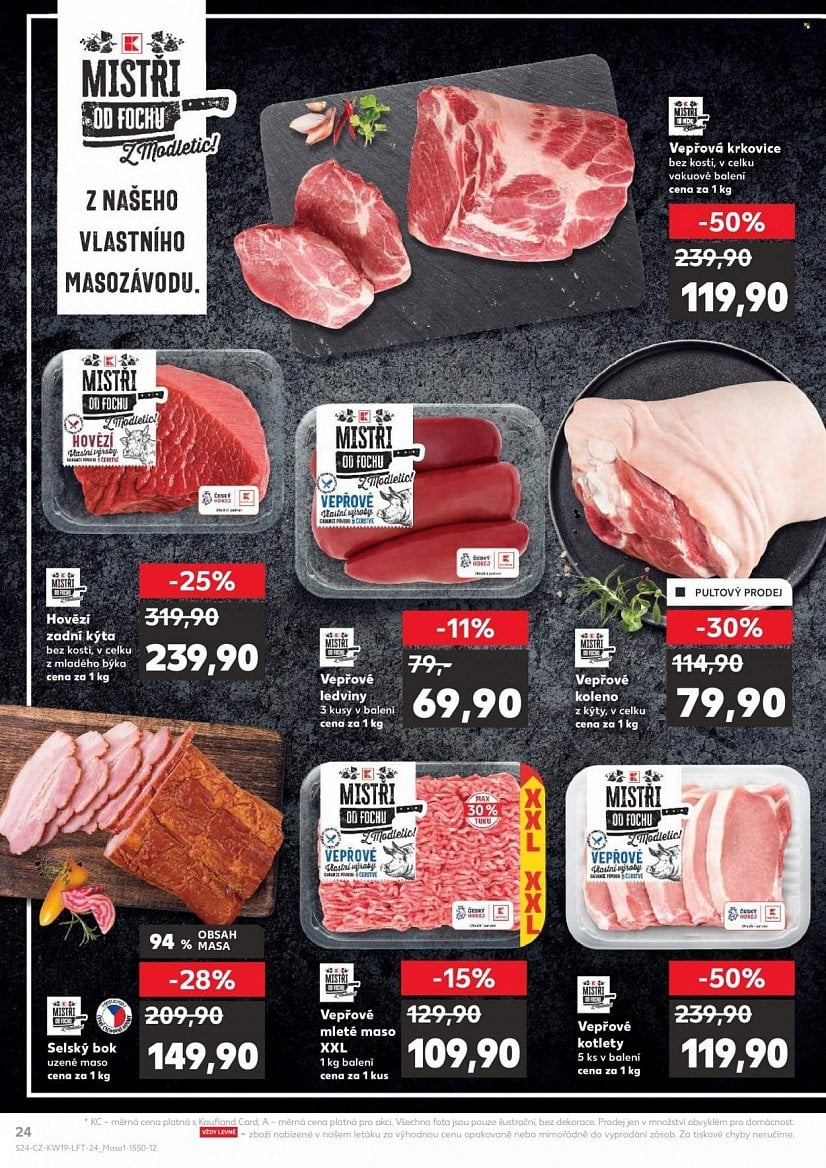 Akční nabídky on-line prodejců potravin a supermarketů