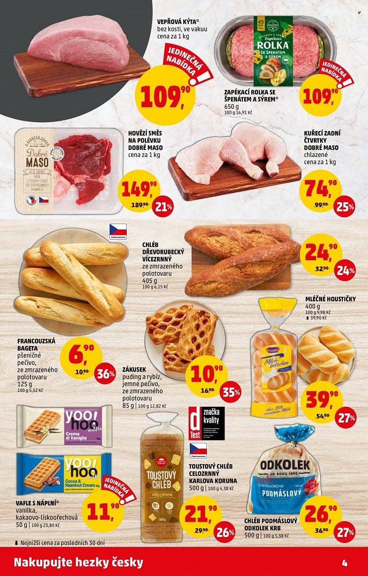 Akční nabídky on-line prodejců potravin a supermarketů