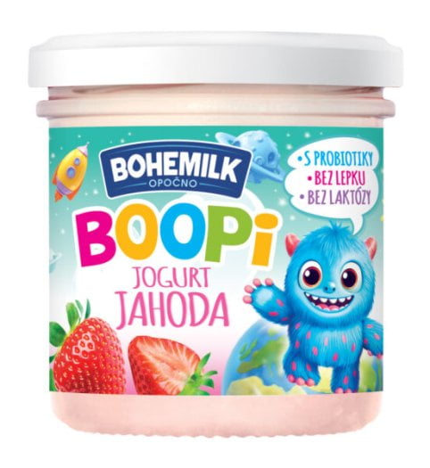 BOOPi Jogurt jahoda jogurt pro děti