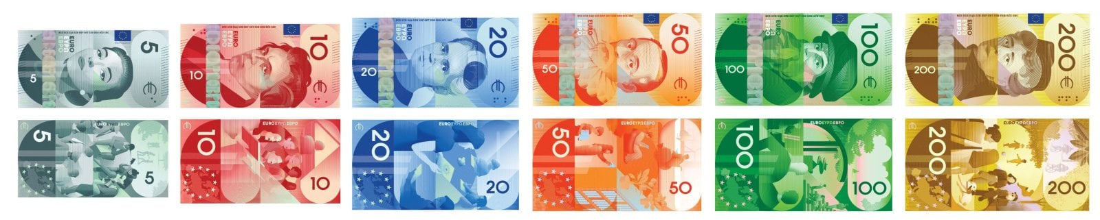 Nová podoba eurobankovek