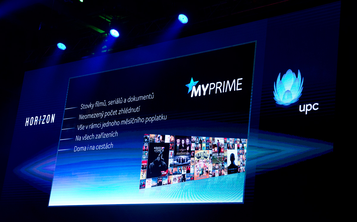 Slavnostní představení multimediální platformy Horizon v Česku