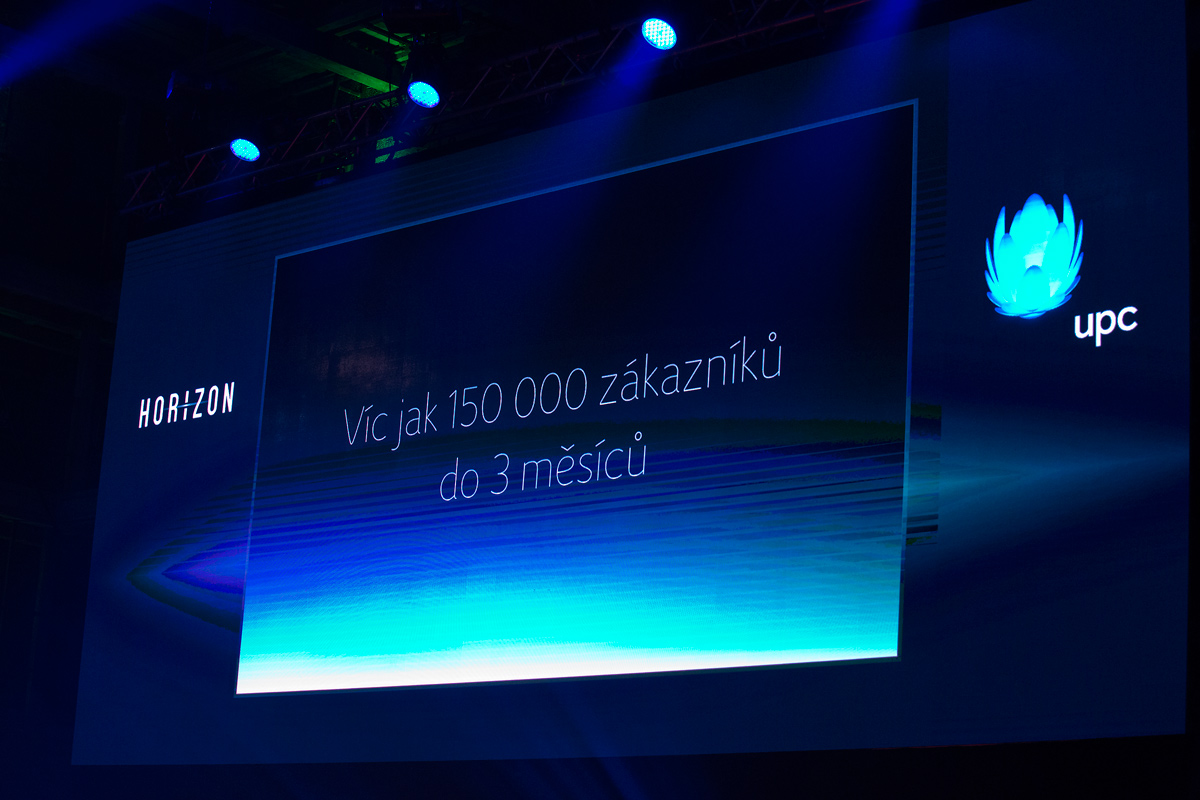 Slavnostní představení multimediální platformy Horizon v Česku
