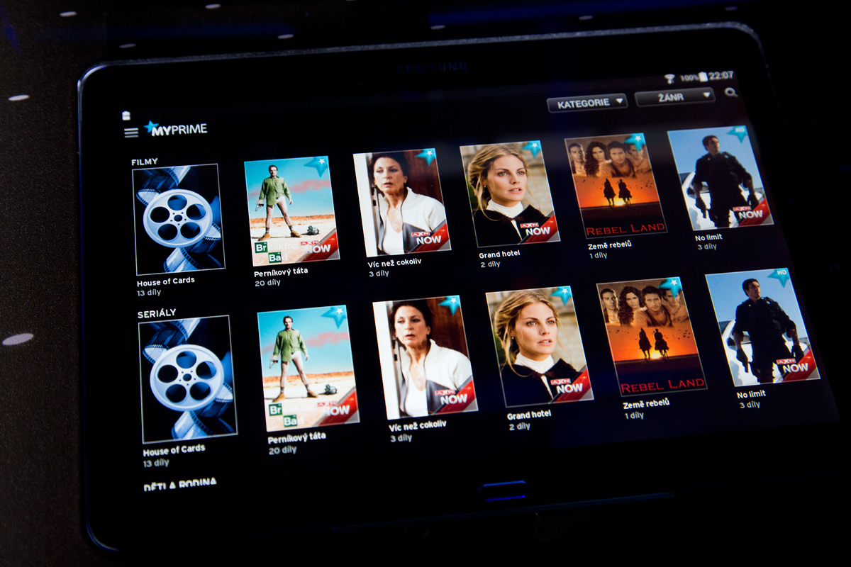 Slavnostní představení multimediální platformy Horizon v Česku