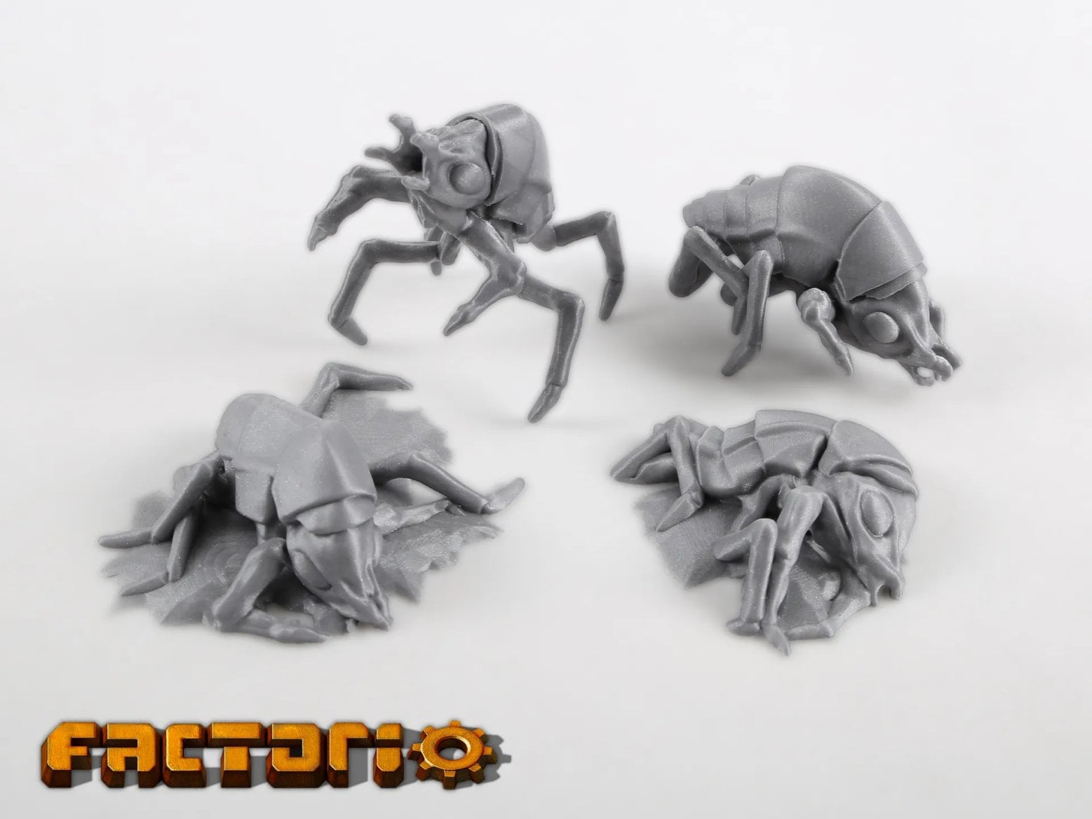 3D modely ze hry Factorio