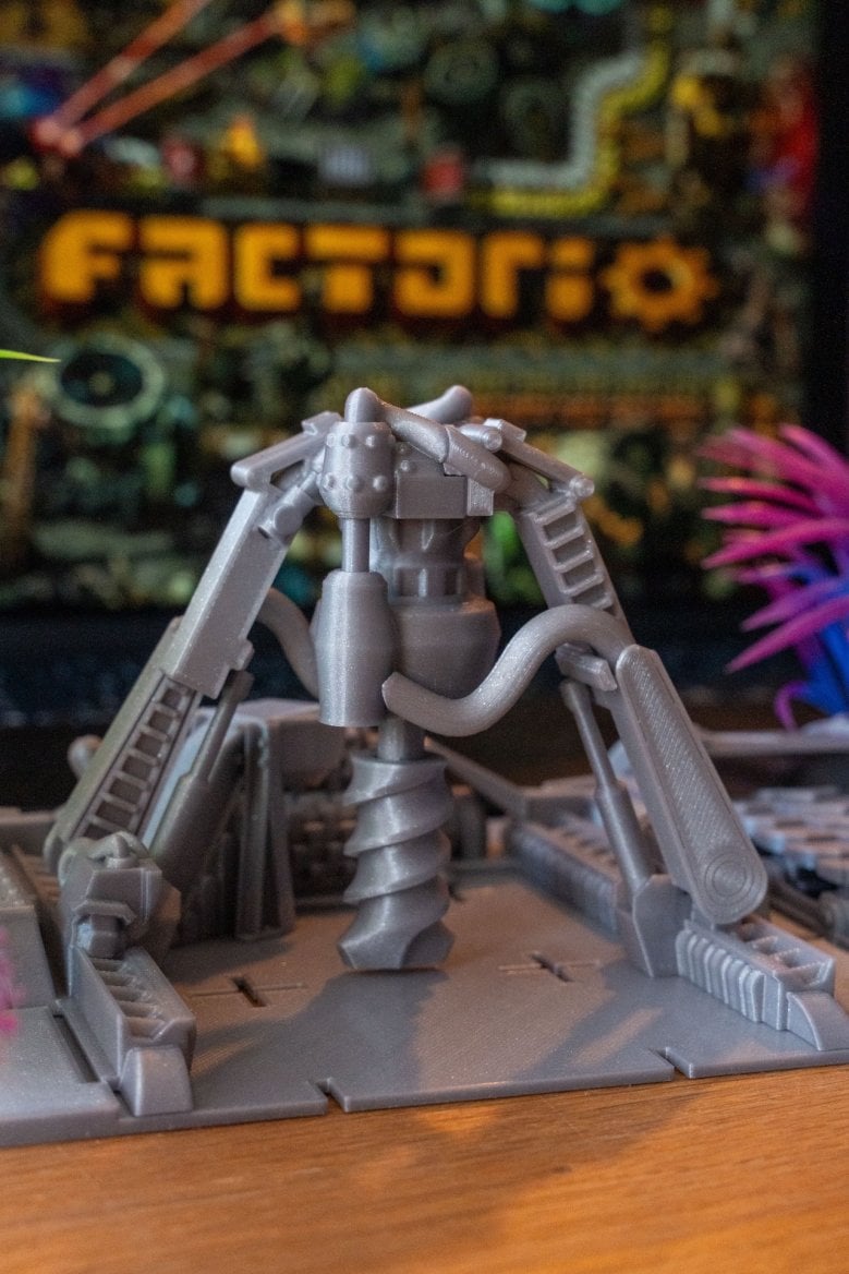 3D modely ze hry Factorio