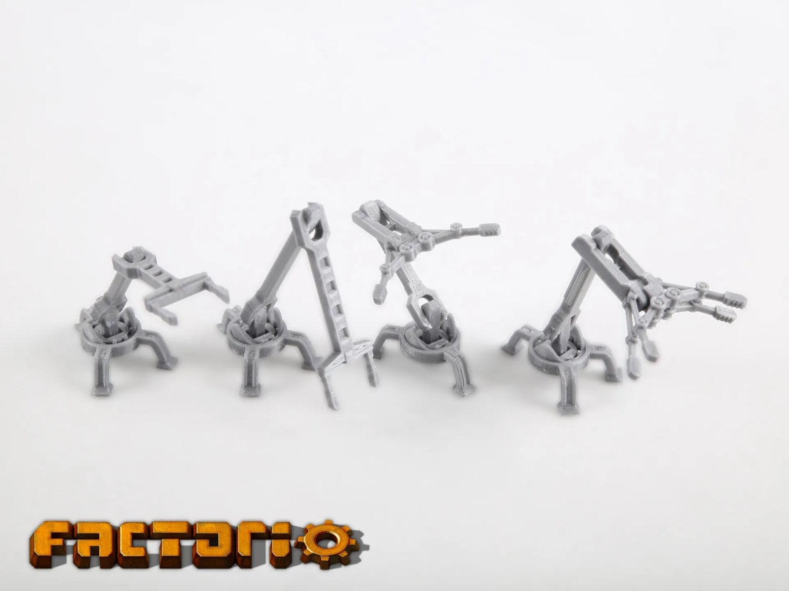 3D modely ze hry Factorio
